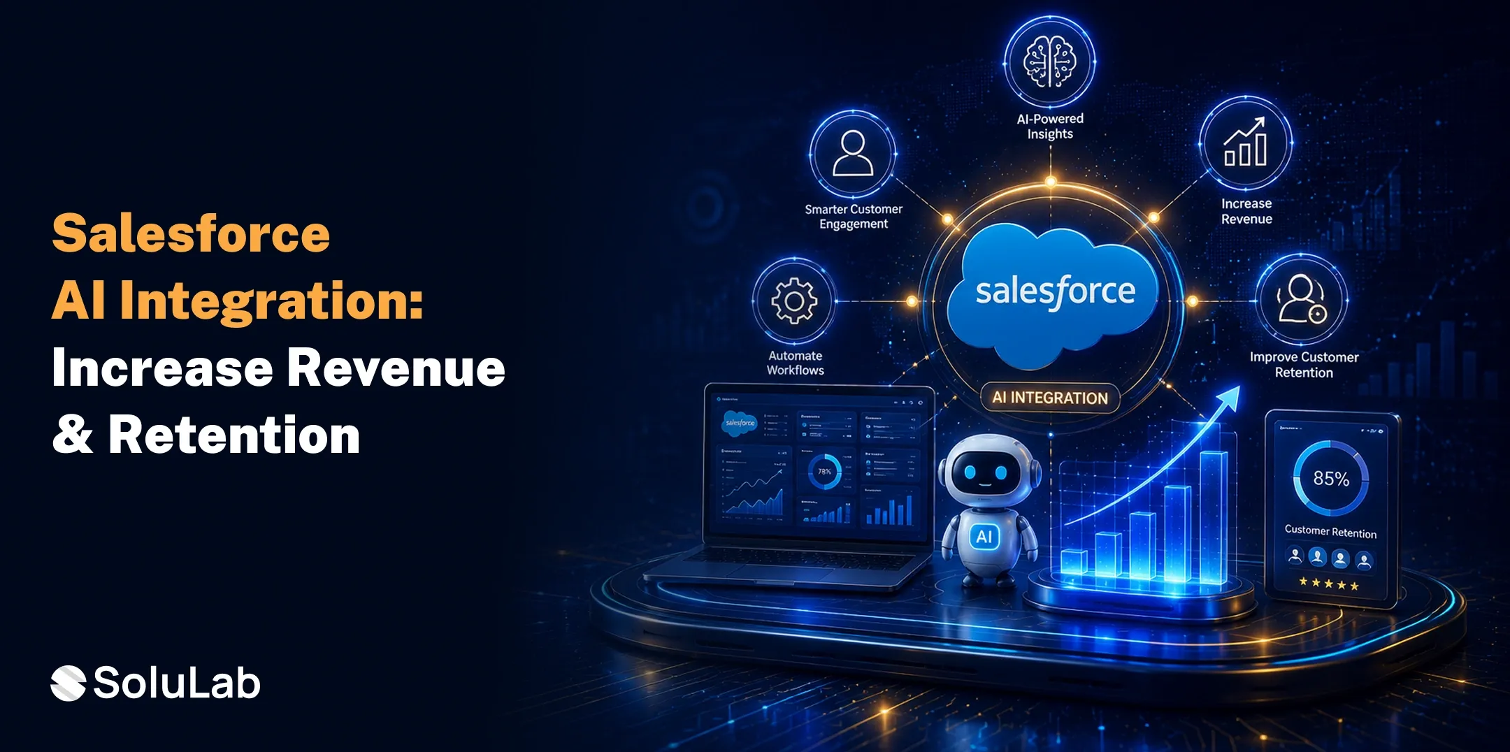 How Salesforce AI Integration Helps Businesses Increase Revenue and Customer Retention?