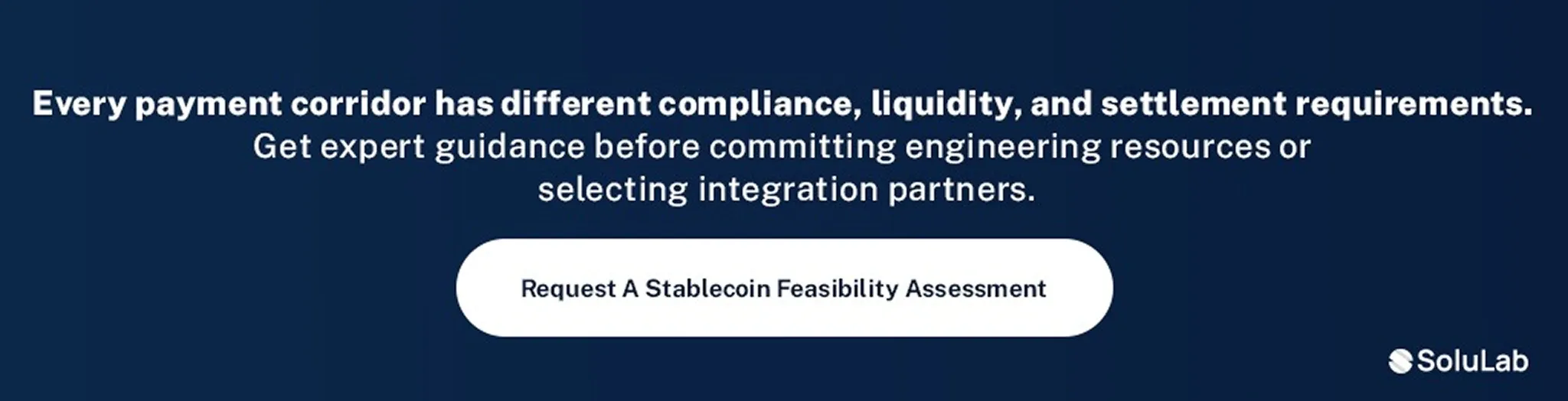 Stablecoin feasibility assessment