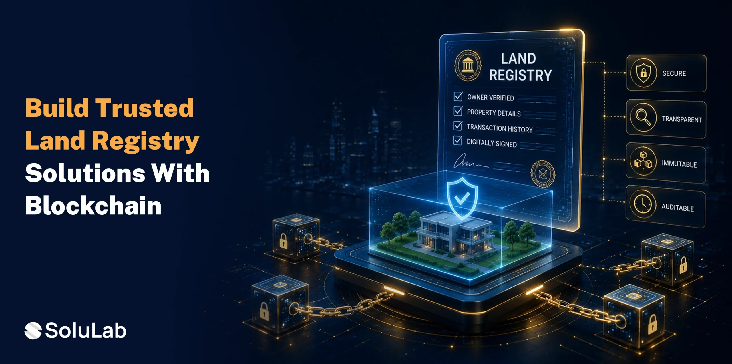 Blockchain-Powered Land Records: Benefits, Use Cases & Cost