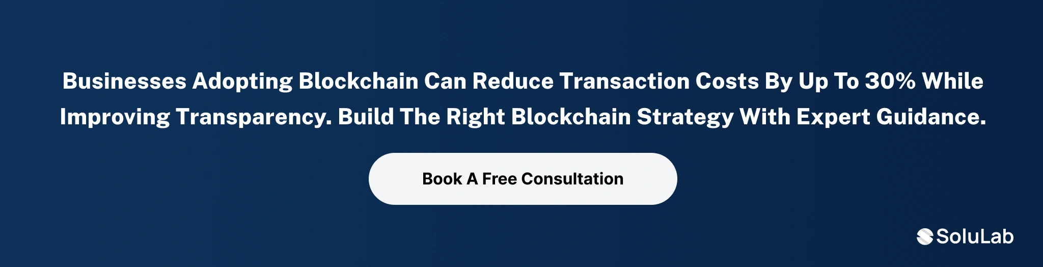 Blockchain strategy consultation