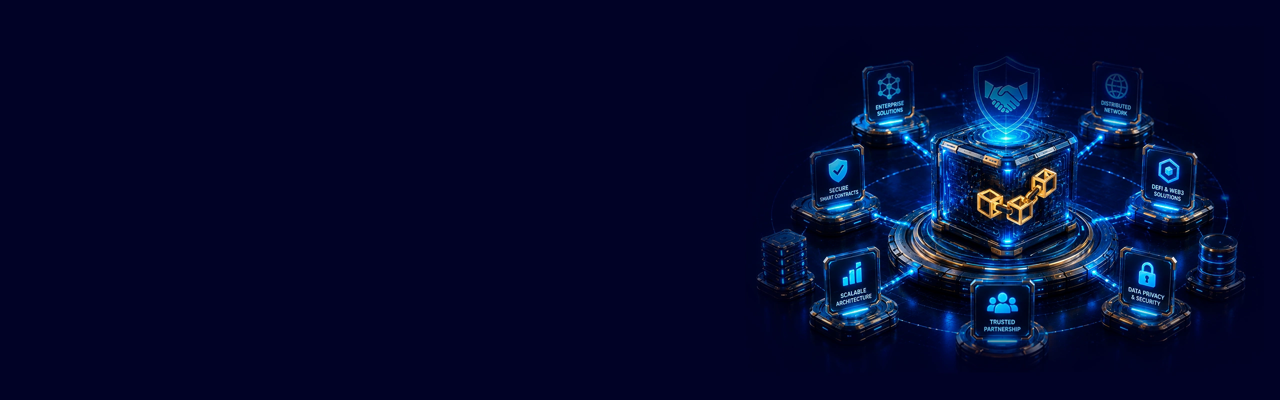 Elevate Your Business with a Trusted Blockchain Development
Partner CTA Background