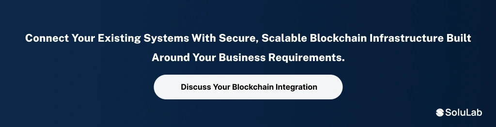 Connect systems with secure, scalable blockchain infrastructure
