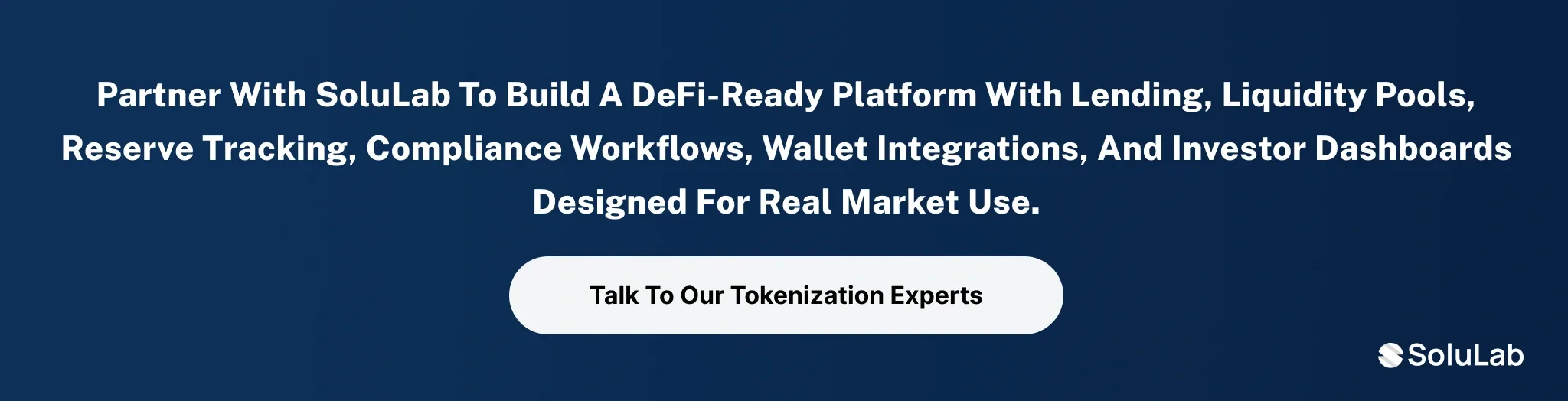 DeFi-ready platform