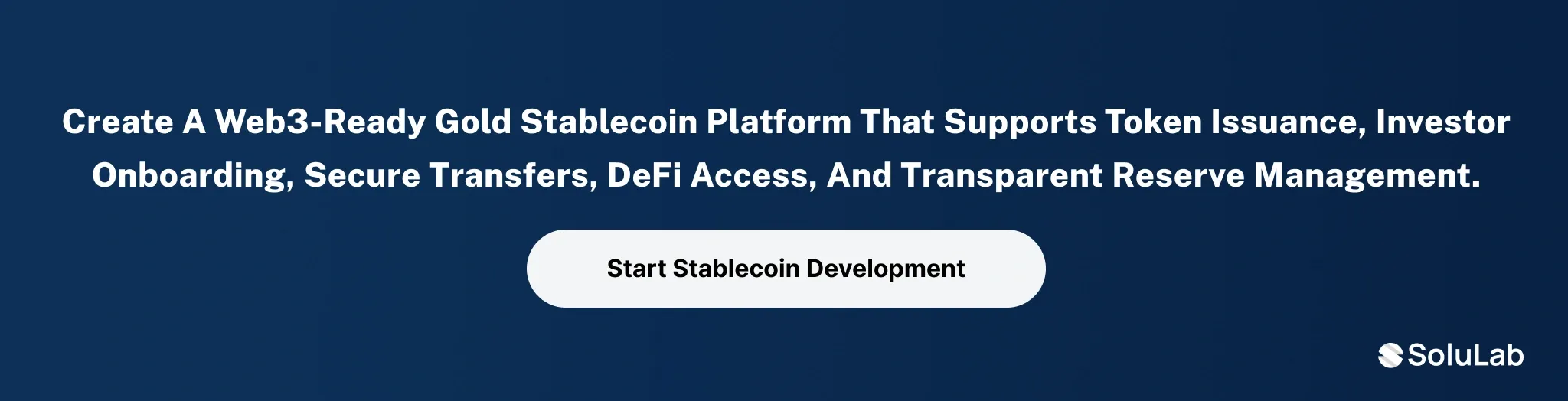 Architecture of a Gold-Backed Stablecoin Platform