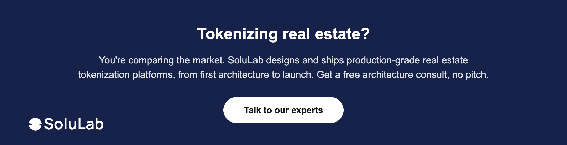 Building your own blockchain real estate to watch?