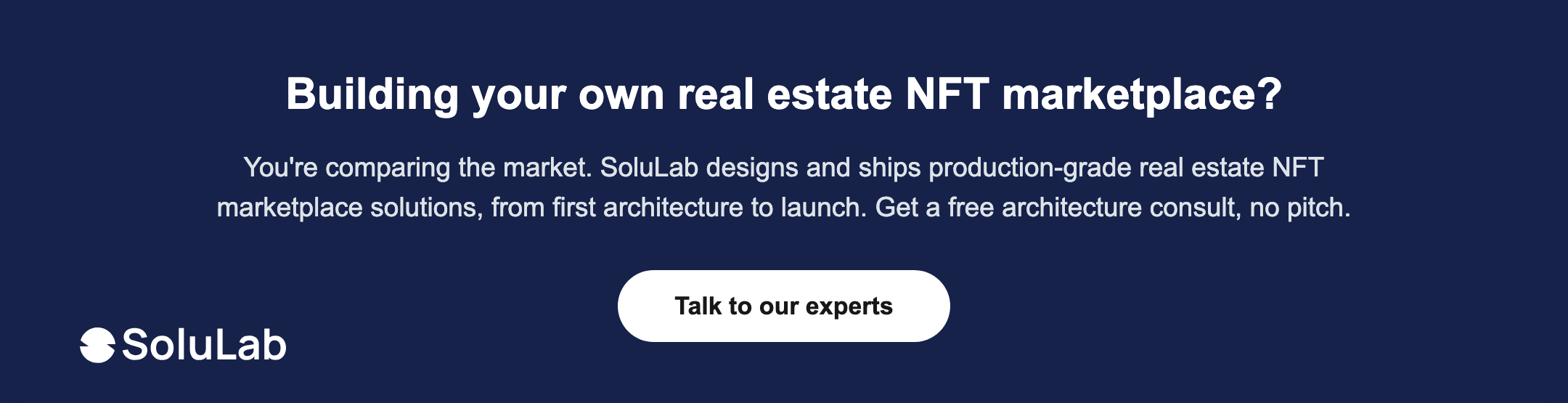 Building your own real estate NFT marketplace?
