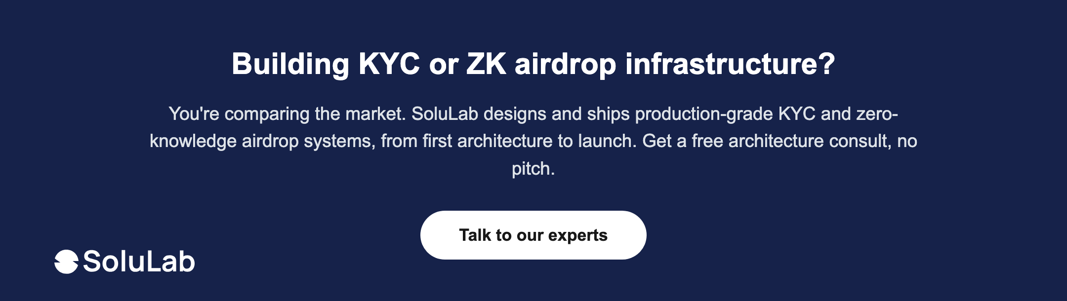 Need a partner for why kyc first zk is next standard for airdrops?