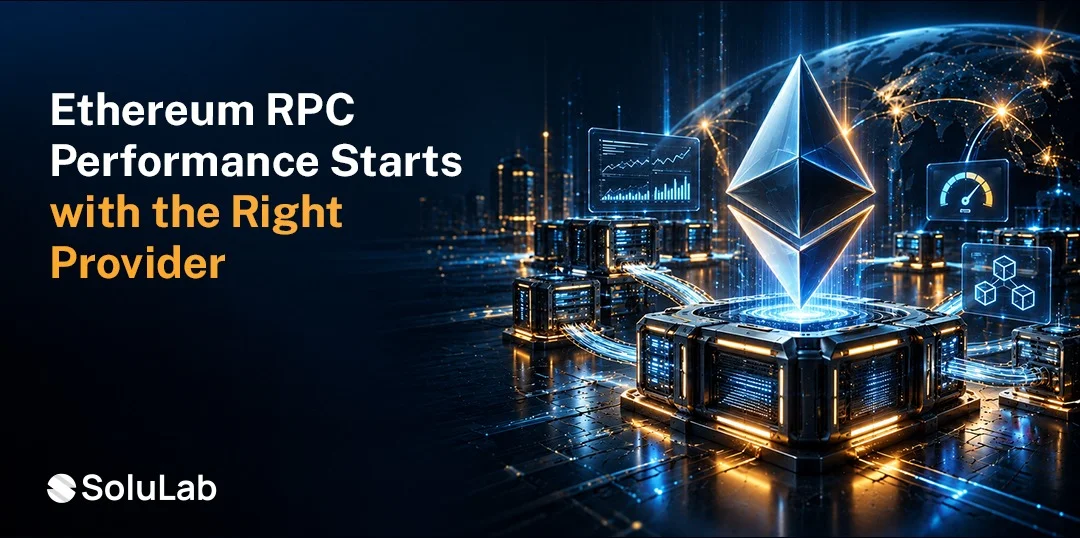 Best Ethereum RPC providers banner showing node endpoints feeding one application with automatic failover