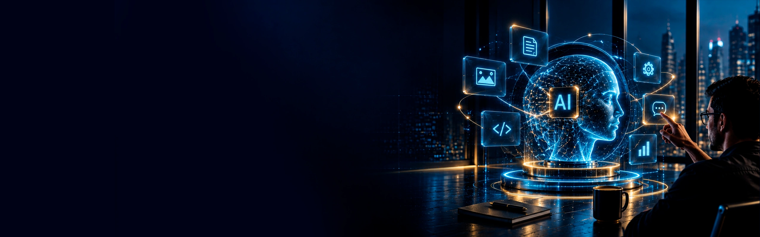 AI CTA Background