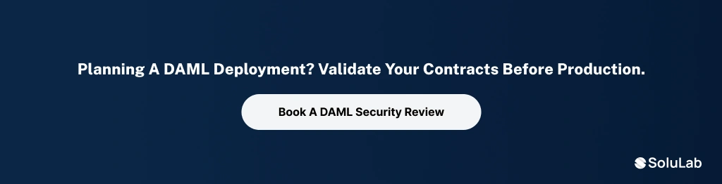 Secure your DAML deployment.