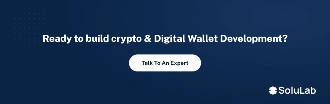 Talk to a SoluLab expert about crypto and digital wallet development