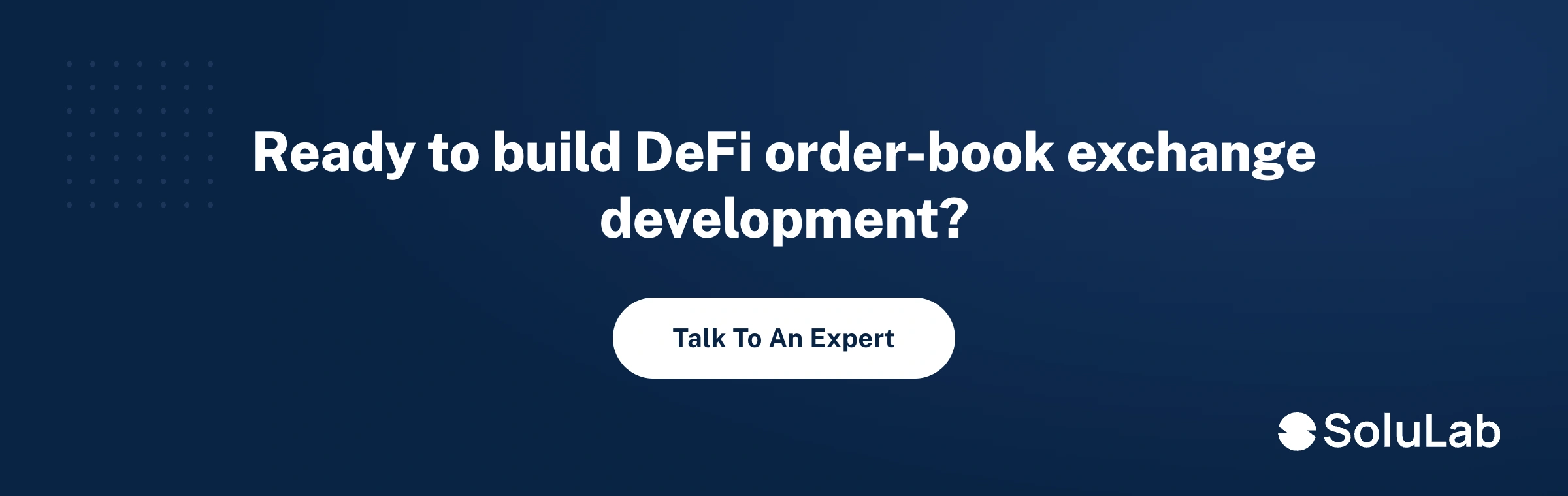 DeFi order-book exchange