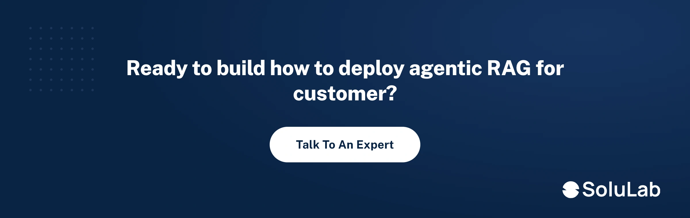 RAG deployment for customer service