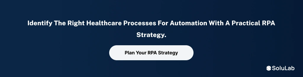 RPA implementation services healthcare
