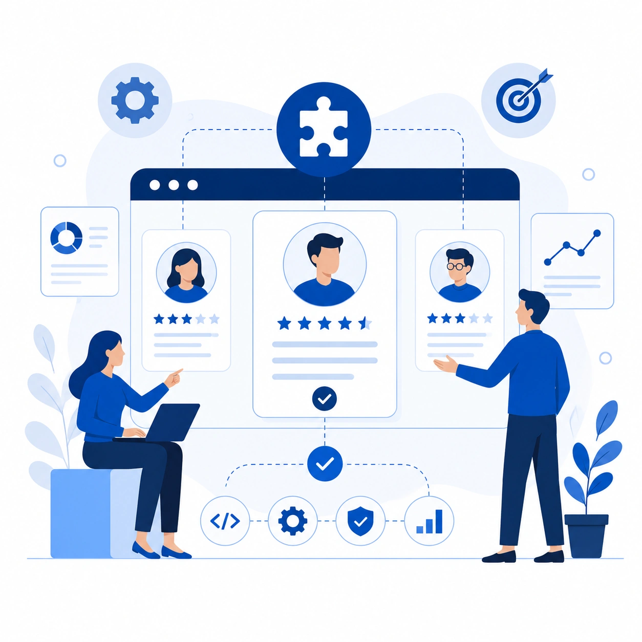 Selection of Generative AI Developers