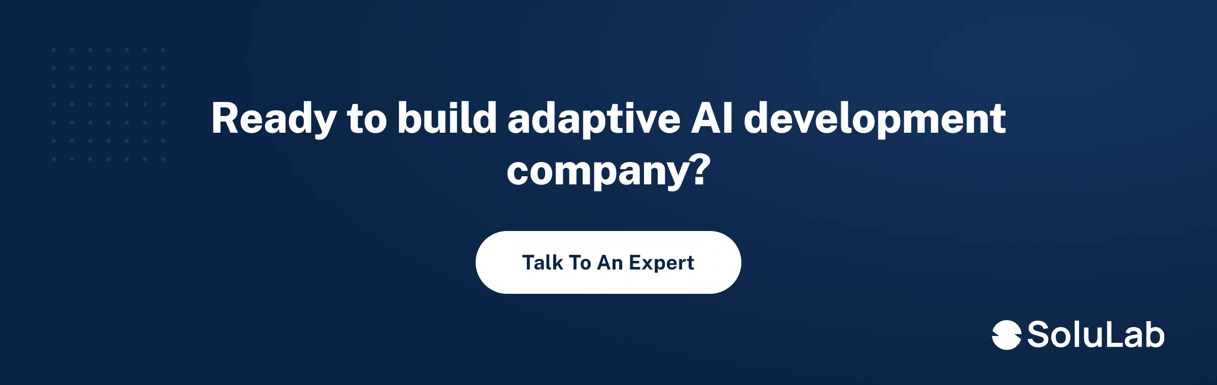 adaptive ai development company CTA
