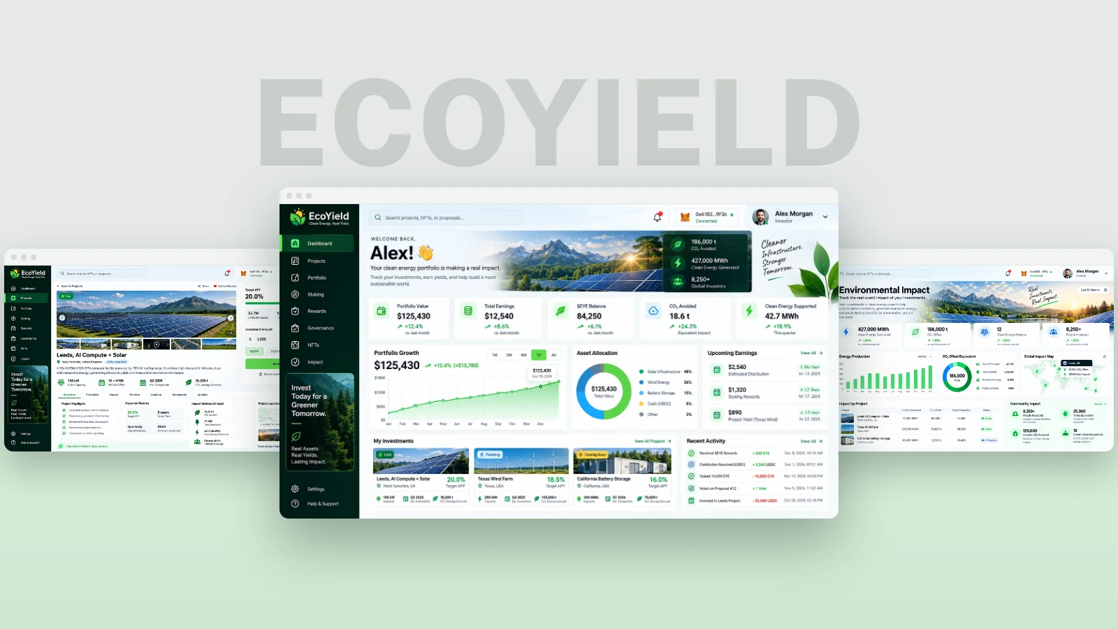 EcoYield: Clean Energy Investment Platform