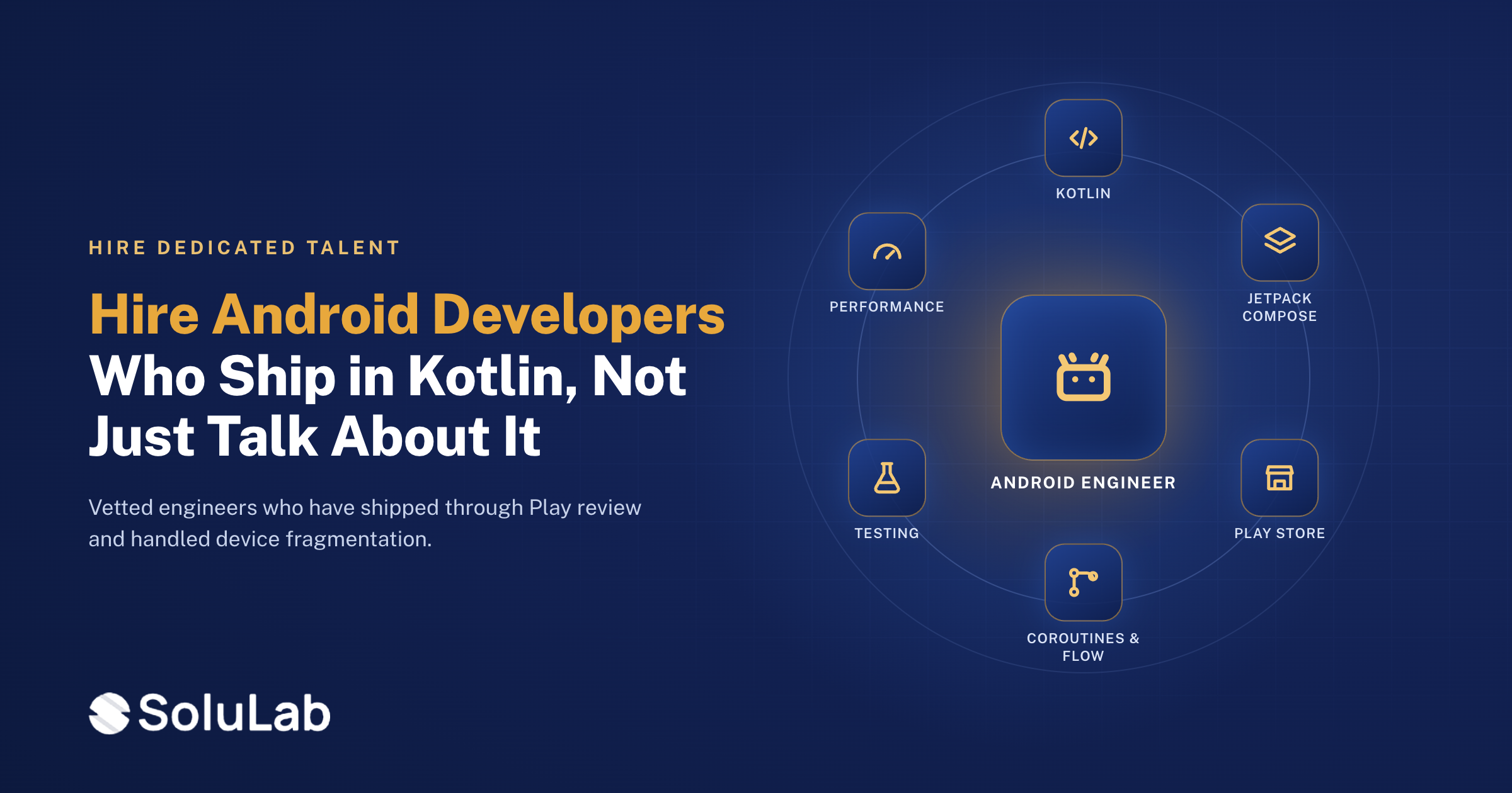 Android app developer working on a Kotlin and Jetpack