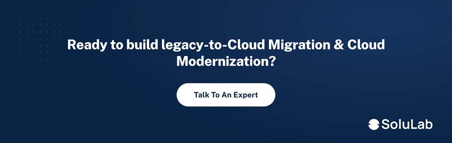 Talk to a SoluLab expert about infrastructure modernization