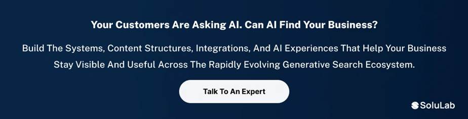 Talk to SoluLab about LLM optimization and staying visible in generative search