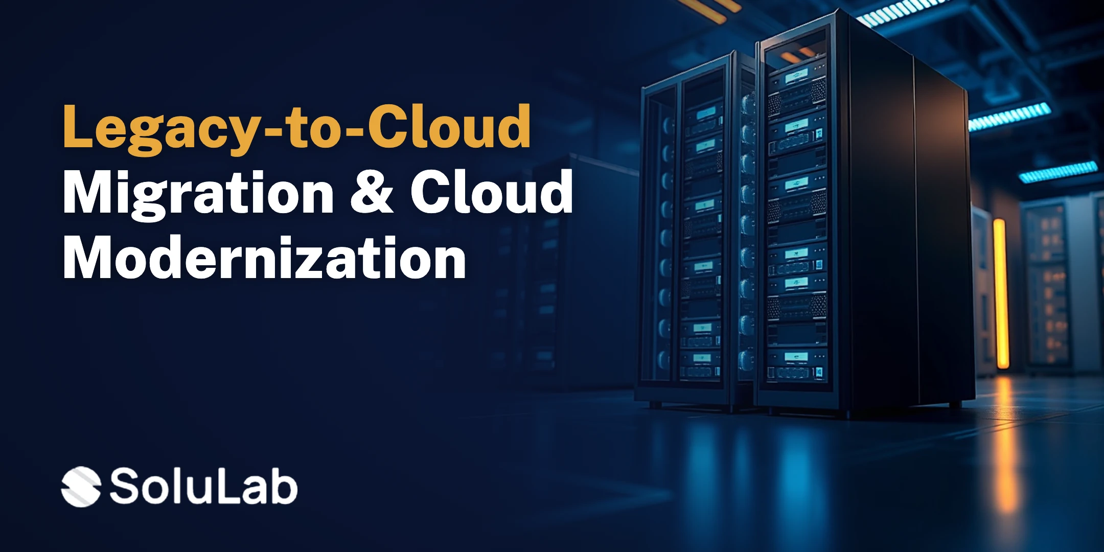 Infrastructure modernization moving legacy servers to a cloud-native platform
