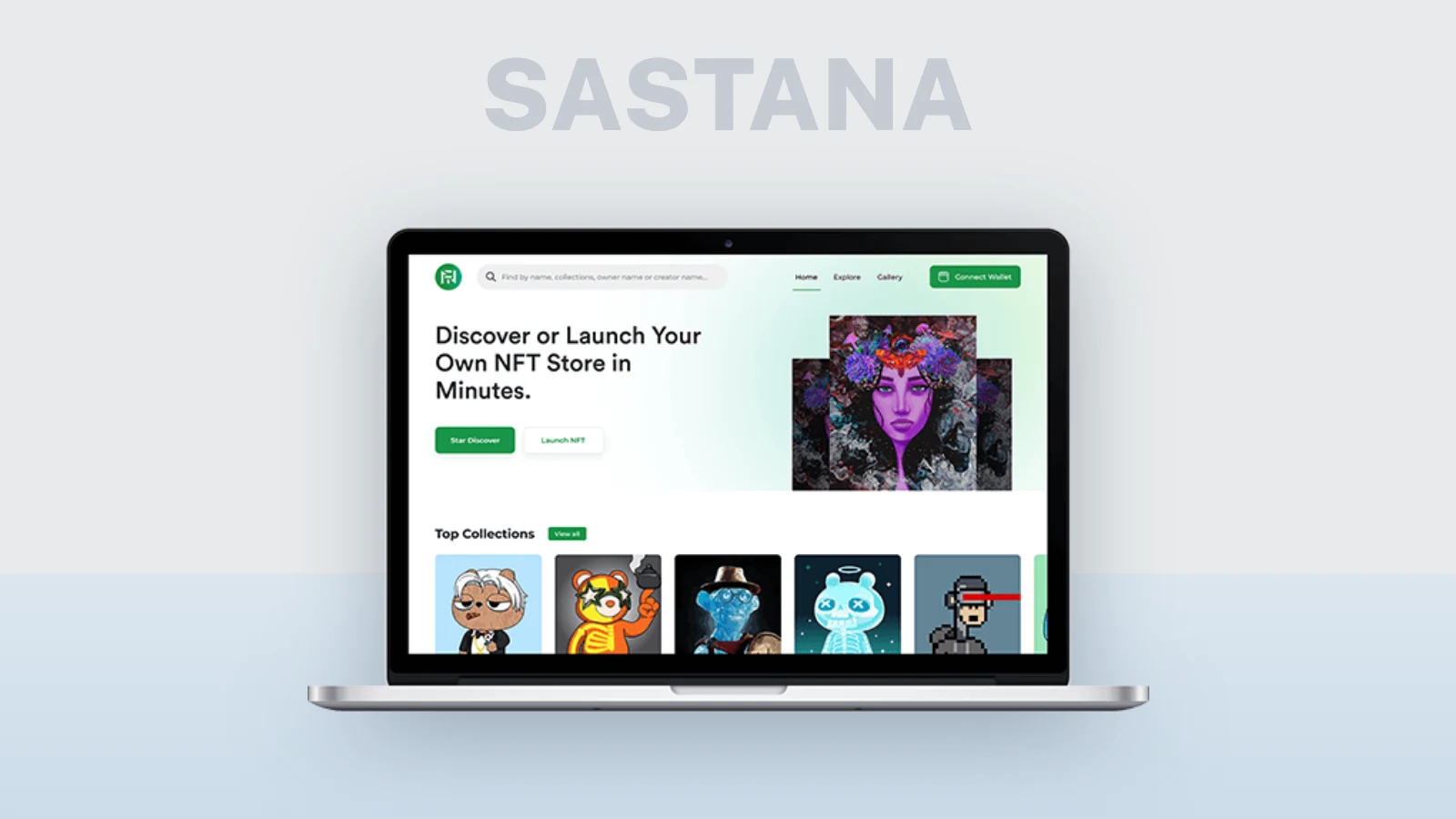 Sastana: NFT Marketplace