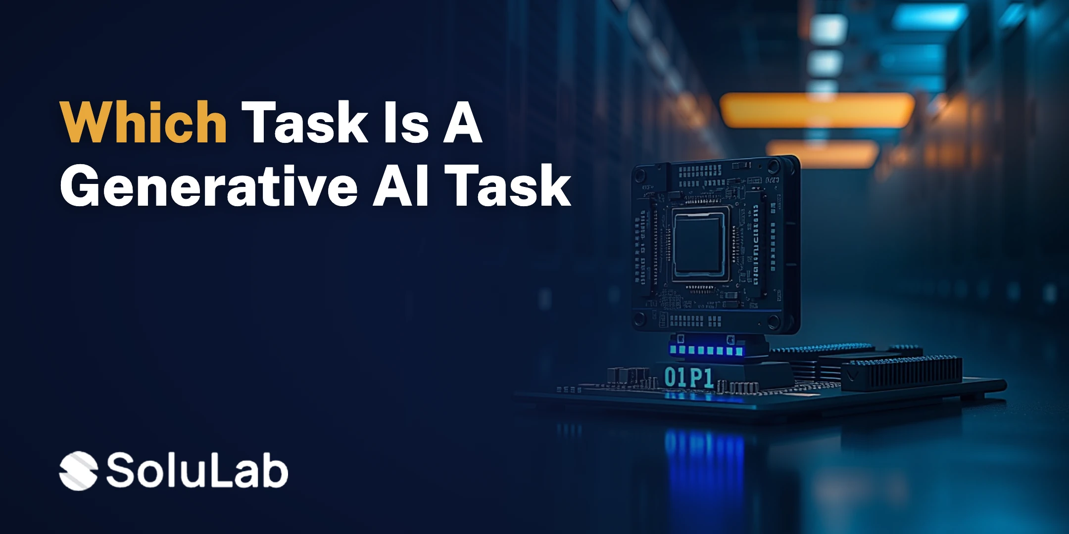 Which Task Is a Generative AI Task