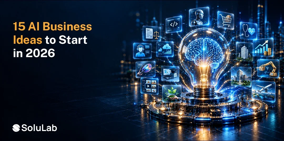 Top 15 AI Business Ideas to Start in 2026