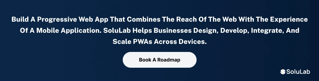 Progressive Web App Development Company CTA2