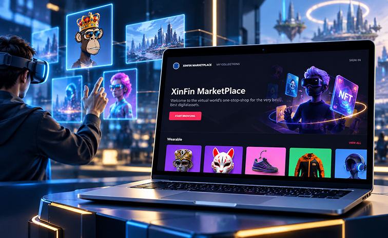 Decentralized Virtual Reality NFT Marketplace