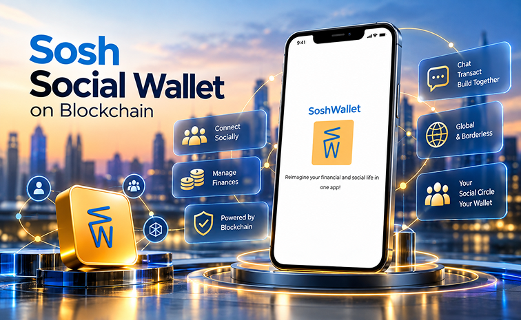 Sosh Social Wallet on Blockchain