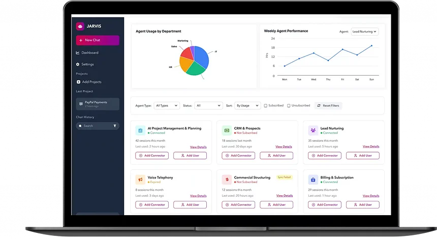 UpdateIA: Multi-Agent Enterprise Automation Platform - Orchestrator Dashboard