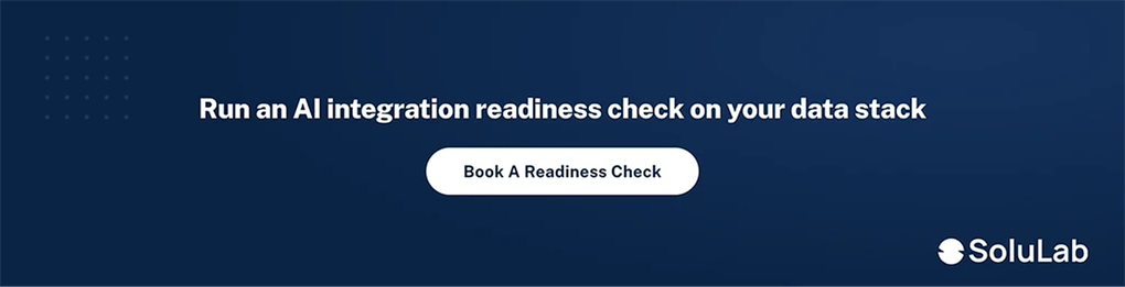 Book an AI integration readiness check