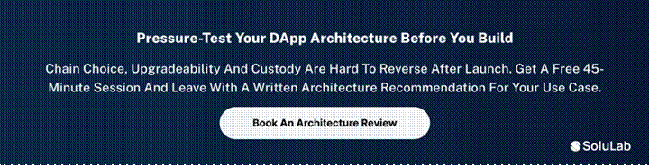 Book a free architecture review before you build your dApp
