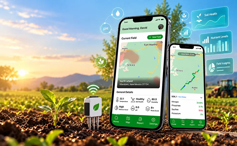 AgroPro – An Agriculture App to Analyze Soil Composition in Real Time